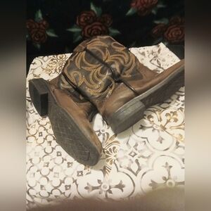 Perfectly Seasoned Boys Size 1 M Cowboy Boots